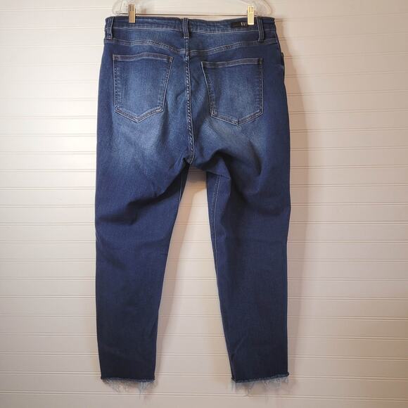 Kut From the Kloth Jeans Womens Plus 16W Rachael Fab Ab Mom Jean High Rise Crop - Picture 9 of 12